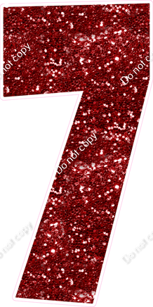 LG 47" Individuals - Sparkle Crimson 7
