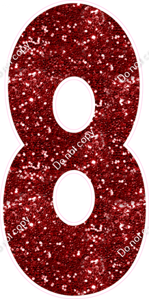 LG 47" Individuals - Sparkle Crimson 8