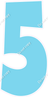 LG 47" Individuals - Flat Baby Blue 5