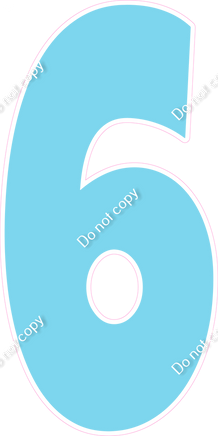 LG 47" Individuals - Flat Baby Blue 6