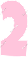LG 47" Individuals - Flat Baby Pink 2