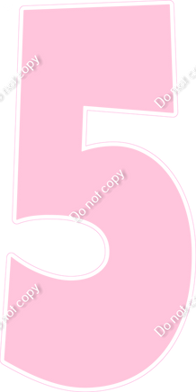 LG 47" Individuals - Flat Baby Pink 5
