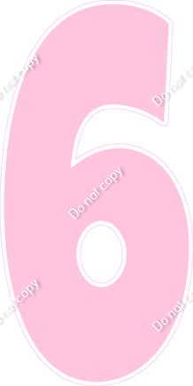 LG 47" Individuals - Flat Baby Pink 6