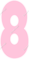 LG 47" Individuals - Flat Baby Pink 8