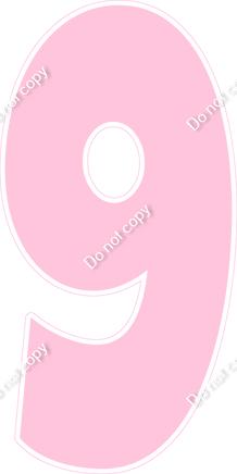 LG 47" Individuals - Flat Baby Pink 9