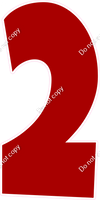 LG 47" Individuals - Flat Crimson 2