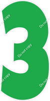 LG 47" Individuals - Flat Green 3