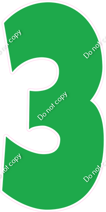 LG 47" Individuals - Flat Green 3