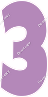 LG 47" Individuals - Flat Lavender 3
