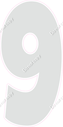 LG 47" Individuals - Flat Light Grey 9