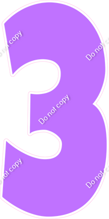 LG 47" Individuals - Flat Lilac 3