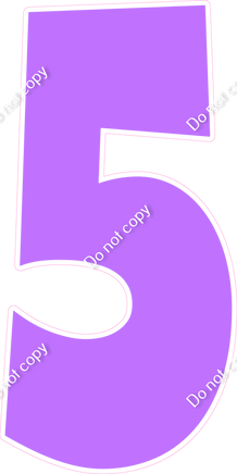 LG 47" Individuals - Flat Lilac 5