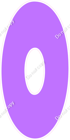 LG 47" Individuals - Flat Lilac