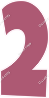 LG 47" Individuals - Flat Mauve 2