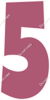 LG 47" Individuals - Flat Mauve 5
