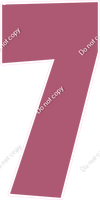 LG 47" Individuals - Flat Mauve 7