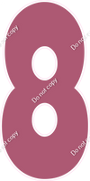 LG 47" Individuals - Flat Mauve 8