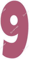 LG 47" Individuals - Flat Mauve 9
