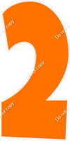 LG 47" Individuals - Flat Orange 2