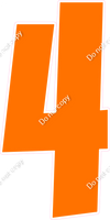 LG 47" Individuals - Flat Orange 4