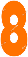 LG 47" Individuals - Flat Orange 8
