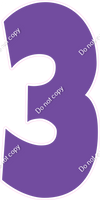 LG 47" Individuals - Flat Purple 3