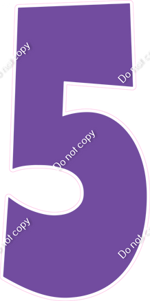 LG 47" Individuals - Flat Purple 5