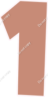 LG 47" Individuals - Flat Rose Gold 1