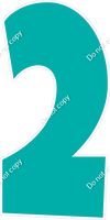 LG 47" Individuals - Flat Teal 2