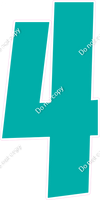 LG 47" Individuals - Flat Teal 4