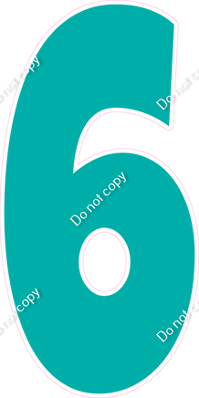 LG 47" Individuals - Flat Teal 6