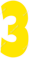 LG 47" Individuals - Flat Yellow 3