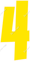 LG 47" Individuals - Flat Yellow 4