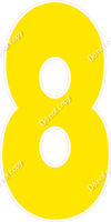 LG 47" Individuals - Flat Yellow 8