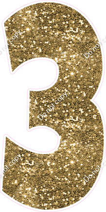 LG 47" Individuals - Sparkle Gold 3
