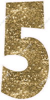 LG 47" Individuals - Sparkle Gold 5