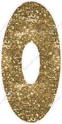 LG 47" Individuals - Sparkle Gold