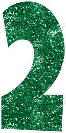 LG 47" Individuals - Sparkle Green 2