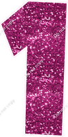 LG 47" Individuals - Sparkle Hot Pink 1