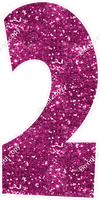 LG 47" Individuals - Sparkle Hot Pink 2