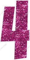 LG 47" Individuals - Sparkle Hot Pink 4
