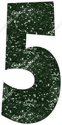 LG 47" Individuals - Sparkle Hunter Green 5