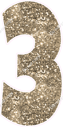 LG 47" Individuals - Sparkle Khaki 3