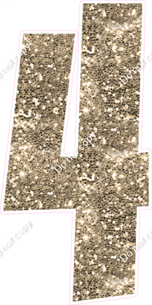 LG 47" Individuals - Sparkle Khaki 4