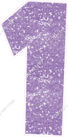 LG 47" Individuals - Sparkle Lavender 1