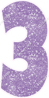 LG 47" Individuals - Sparkle Lavender 3