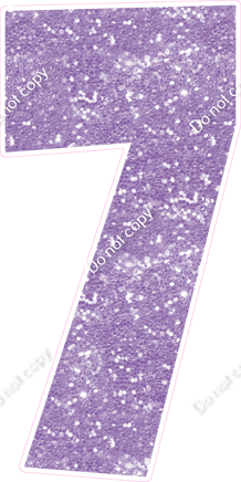 LG 47" Individuals - Sparkle Lavender 7