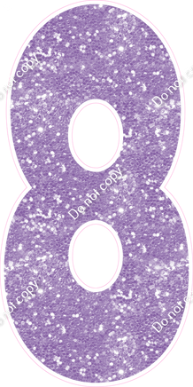 LG 47" Individuals - Sparkle Lavender 8
