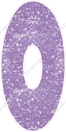 LG 47" Individuals - Sparkle Lavender