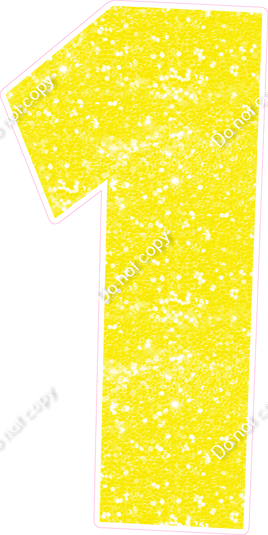 LG 47" Individuals - Sparkle Lemon 1